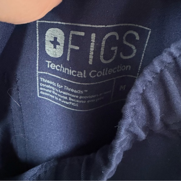 FIGS TM3001 Women's Scrub Pants  Technical Collection Performance Medical Medium - Picture 3 of 6